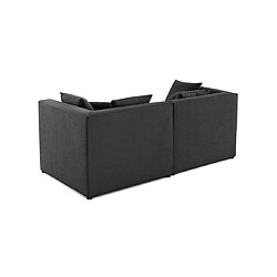 Avis Lisa Design Amalfi - canapé modulable 2 places - en tissu