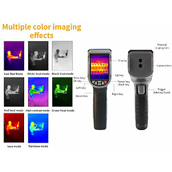 Kalea-Informatique Caméra imagerie thermique type pistolet - Enregistrement sur mémoire 8GB - Rechargeable