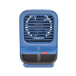 Mini Ventilateur De Bureau USB, 3 Vitesses, Bruit Réduit, Ventilateur Puissant Pour Bureau à Domicile Bleu