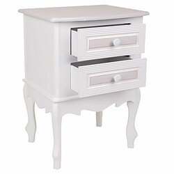 Avis Table de Nuit Alexandra House Living Blanc 34 x 57 x 42 cm