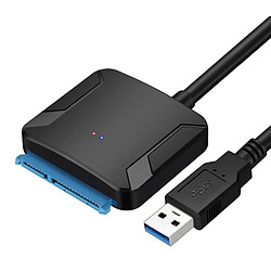 Wewoo Adaptateur de câble professionnel SATA vers USB 3.0, connecteur d'extension disque dur SSD 2,5 / 3,5 pouces