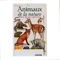 Jeu 54 cartes animaux de la nature