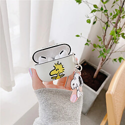 Avis GUPBOO Airpods Coque Housse Étui Protecteur Compatible pour AirPods Pro-pendentif Snoopy mignon japonais