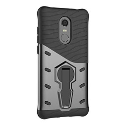 Wewoo Coque renforcée noir pour Xiaomi Redmi 5 Plus PC + TPU Dropproof Sniper Hybride Housse de protection arrière avec 360 degrés de rotation titulaire