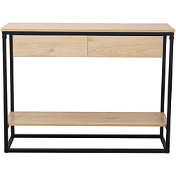 Console Alexandra House Living Marron Métal 100 x 75 x 35 cm