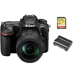 NIKON D500 KIT AF-S 16-80MM F2.8-4E ED VR + 64GB SD card + NIKON EN-EL15A Battery