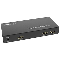 InLine® HDMI Switch Signal 3 IN à 1 OUT 4K2K 3D HD Audio