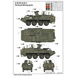 Avis Trumpeter Maquette Véhicule M1135 Stryker Nbc Rv