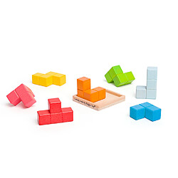 Avis Bigjigs Toys Jouet Lock-a-Cube en bois