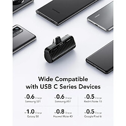 Avis SANAG Mini Batterie Externe Usb C 5000Mah Pd 20W Charge Rapide Petite Power Bank Avec Support,Ultra Compacte Chargeur Portable Pour Samsung Huawei Lg