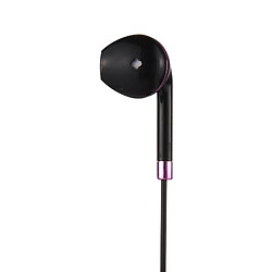 Avis Wewoo Écouteurs Violet et noir pour iPhone, Galaxy, Huawei, Xiaomi, LG, HTC autres smartphone intra-auriculaires à fil 3,5 mm avec contrôle de ligne Mic,