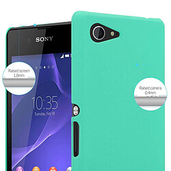 Avis Cadorabo Coque Sony Xperia E3 Etui en Vert