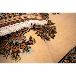 Vidal Tapis de laine 118x75 beige Ghom pas cher