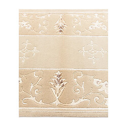 Vidal Tapis de laine 145x84 brun Darya pas cher