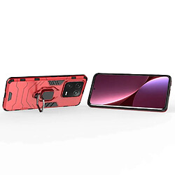 Acheter Htdmobiles Coque pour Xiaomi 13 Pro 5G - housse etui rigide anti choc + verre trempe - ROUGE