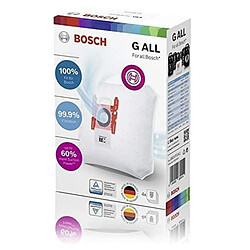 Lot de 4 sacs + 1 microfiltre - bbz41fgall - BOSCH pas cher