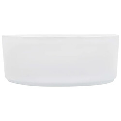 Avis vidaXL Lavabo 36x14 cm Céramique Blanc