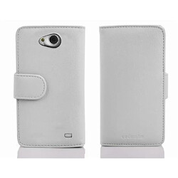 Cadorabo Coque LG L70 (1. SIM) Etui en Blanc