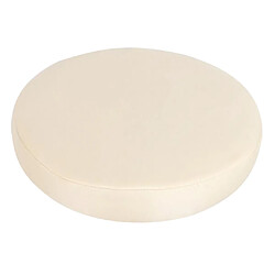 surface lisse tabouret de bar couverture ronde siège de chaise de manchon salon beige pas cher