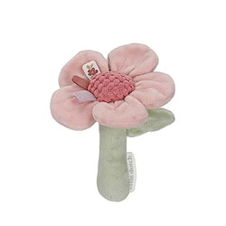 Little Dutch Hochet peluche Fleur rose - Fairy Garden