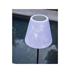 Avis Lumisky Lampadaire lumineux solaire et rechargeable pied métal LED blanc chaud / blanc dimmable STANDY SOLAR H 150 cm