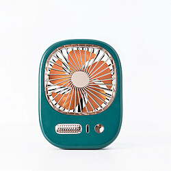 (StyleE) Nouveau Ventilateur de Bureau Rétro Ventilateur de Bureau Portable Simple Alimentation de Charge Usb