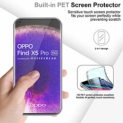 Acheter Cadorabo Coque Oppo FIND X5 PRO Etui en Transparent