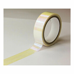 Youdoit Masking tape - Iridescent rose transparent - Brillant - Repositionnable - 15 mm x 10 m