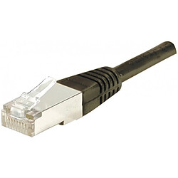 Abi Diffusion Cordon RJ45 catégorie 6 F/UTP noir - 1,5 m