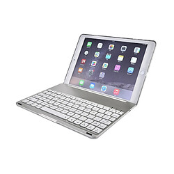 Acheter Wewoo Clavier QWERTY argent pour iPad Pro 9.7 pouces en alliage d'aluminium sans fil Bluetooth 4.0 rétroéclairage