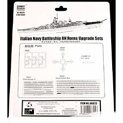 Italian Navy Battleship RN Roma Acces. - 1:350e - Trumpeter