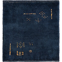 Acheter Vidal Tapis de laine 50x45 Bleu Gabbeh