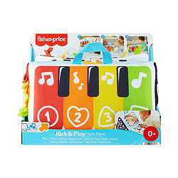 Fisher-Price Jouet Musical Mon Piano D?Éveil Sensoriel pour Jeu À Plat Ventre Et sur Le Dos Bébés, avec Touches Lumineuses Multicolores Et Musique, Jouet Bébé, HND54