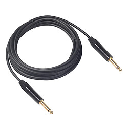 Jack Audio 6,35 Mm Mâle à Mâle Pour Amplificateur De Mixage De Guitare Noir 3 M