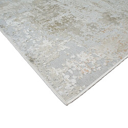 Avis Thedecofactory VERDIO USED - Tapis en viscose effet usé en relief beige gris 200x290