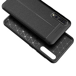 Avis Wewoo Coque noir pour Huawei P20 Pro Litchi Texture souple TPU étui de protection arrière