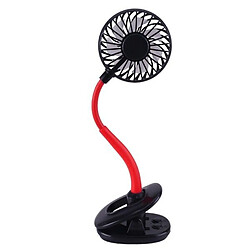 (Noir) Ventilateur à Pince d'Aromathérapie Ventilateurs de Poussette USB Portables Clip Silencieux sur Mini Ventilateur de Table USB Rechargeable