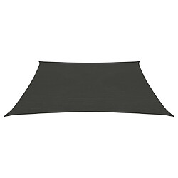 ComfortXL Voile D'ombrage 160 G/m² Anthracite 3/4x3 M Pehd