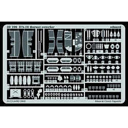 F/A-18 Hornet Exterior für Academy Bausätze- 1:32e - Eduard Accessories