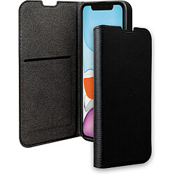 Bigben Etui Folio Wallet noir pour iPhone 11 - 65% Plastique recyclé Certifié GRS