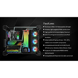 Raijintek ANTILA PURE R100B Reservoir watercooling