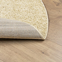 Acheter vidaXL Tapis shaggy PAMPLONA poils longs moderne doré Ø 240 cm