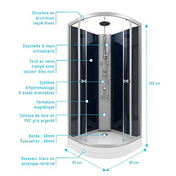 Acheter Aurlane Cabine de douche quart de cercle