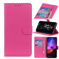 Etui en PU avec support rose pour Sony Xperia 10 II