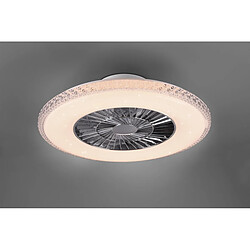 Acheter Lumière Harstad Ventilateur de Plafond Moderne Chrome 3000-6500K Télécommande