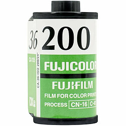 FUJIFILM Lot de 5 Pellicules Fujicolor C200 135/36 pas cher