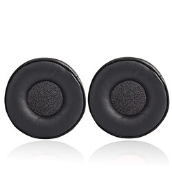 Wewoo Coussinets Mousse 1 paire de protection en cuir éponge pour casque Jabra MOVE café