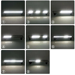 Acheter Barre Lumineuse En Aluminium RC 15 LED 139 Mm Pour Camions De Course Courte 1:10 1: 8 TRX4 A