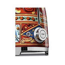 Acheter Grille-pain 2 fentes 950w multicolore - tsf01dgeu - SMEG