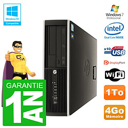 PC HP Compaq 8100 SFF G6950 RAM 4Go Disque 1To Graveur DVD Wifi W7 - Occasion